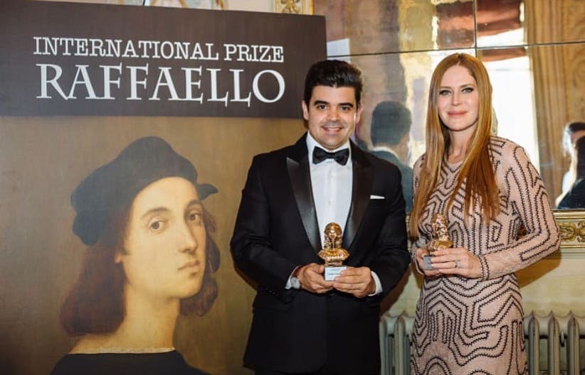 Obra do Artista Claudio Cupertino recebe o Prmio Raffaello