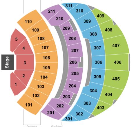 Sphere Las Vegas Seat Map