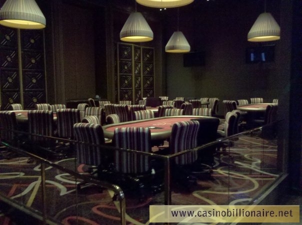 Sala de poker do Aria no City Center