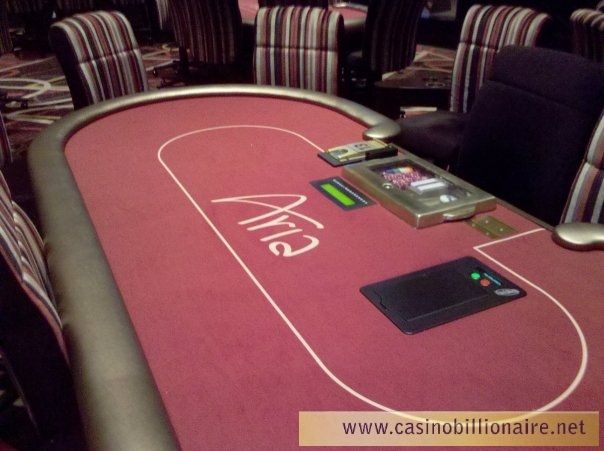 Sala de poker do Aria no City Center