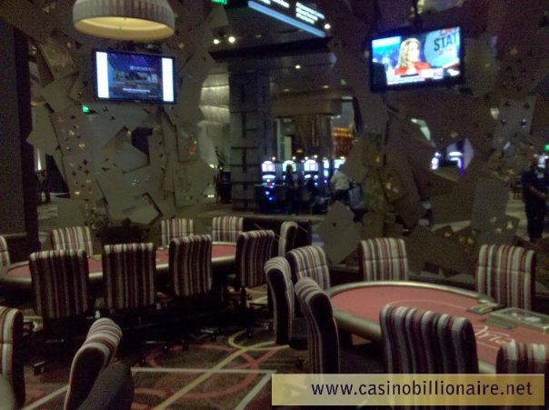 Sala de poker do Aria no City Center