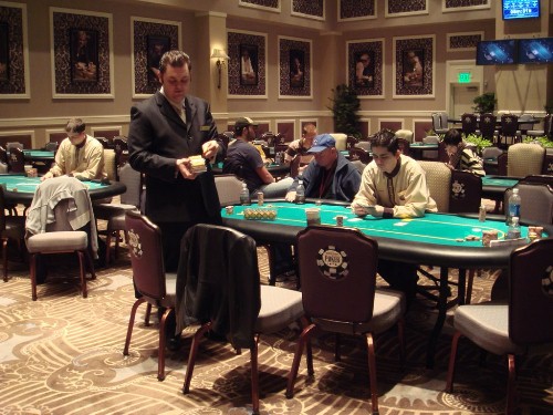 Sala de poker do Caesars Palace Las Vegas
