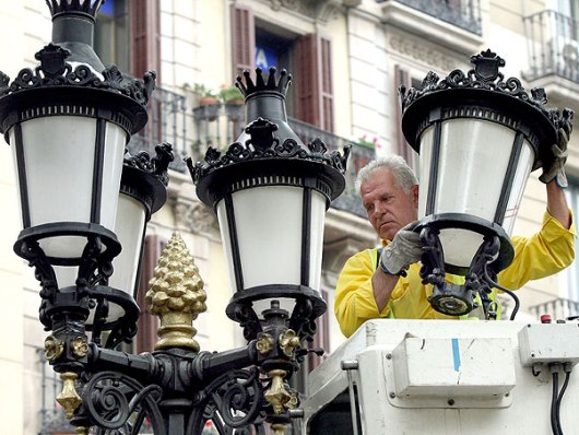 Festa do t�tulo do Barcelona acaba em morte e 45 torcedores presos