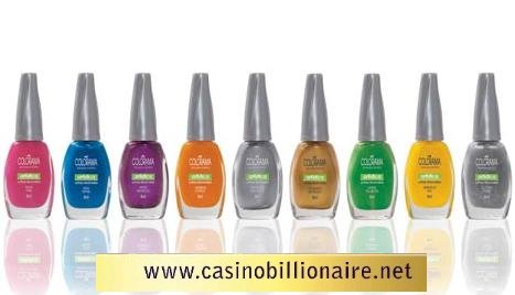 Esmaltes coloridos j�!