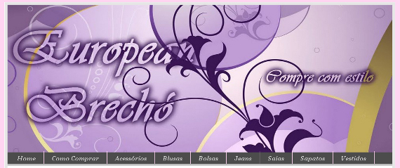 Brecho online - uma  forma facil de comprar