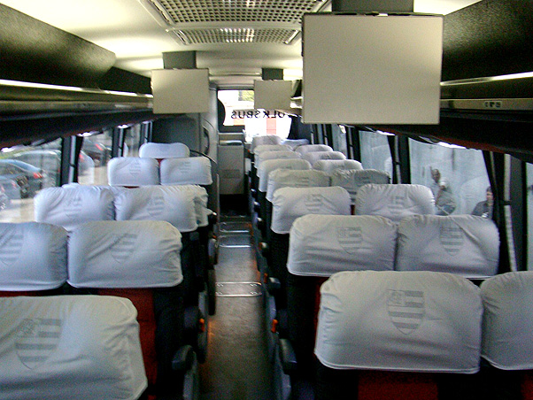 Conhe�a o novo �nibus do Flamengo