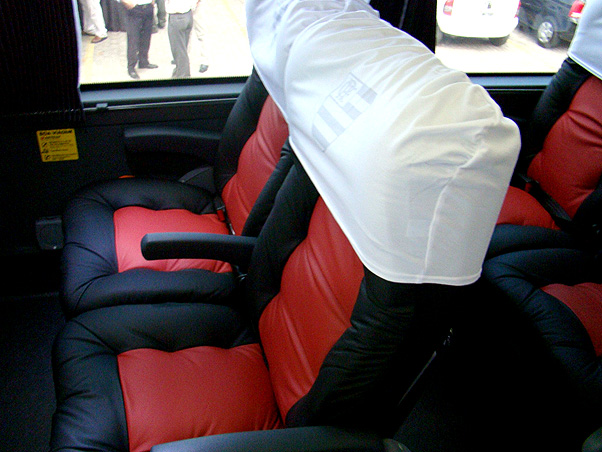 Conhe�a o novo �nibus do Flamengo