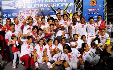 Internacional � o campe�o da Copa Sul-Americana