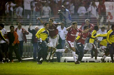 Internacional � o campe�o da Copa Sul-Americana