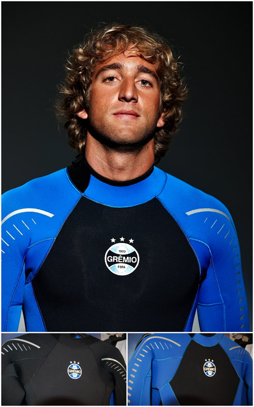 Uniforme do Gr�mio em vers�o surf