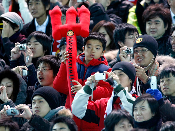 O Manchester United � Campe�o do Mundo