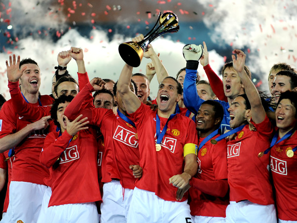 O Manchester United � Campe�o do Mundo