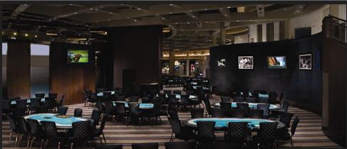 Sala de poker do casino MGM Grand Las Vegas