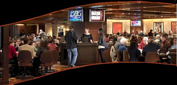 A classe da sala de poker do Mirage