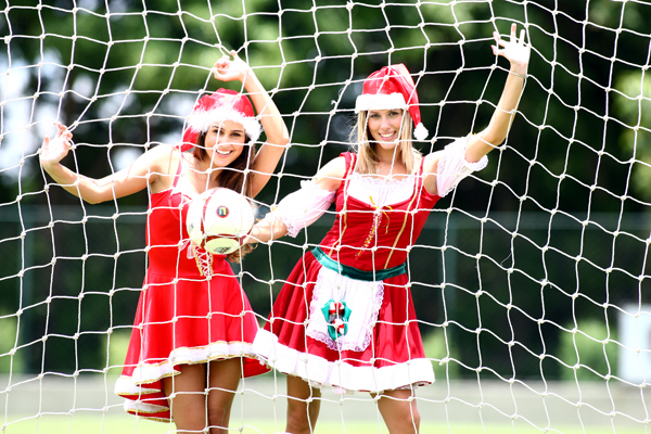 ensaio sensual de natal