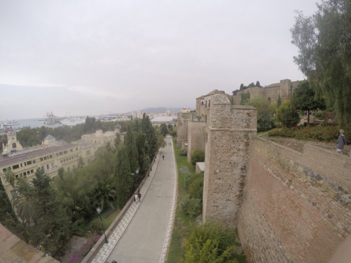 O que fazer em Mlaga Espanha - Alcazaba