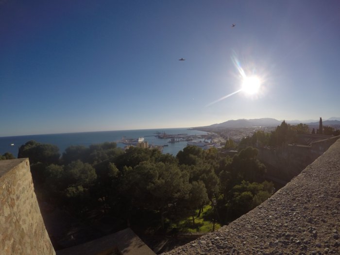 O que fazer em Mlaga Espanha - Castelo de Gibralfaro