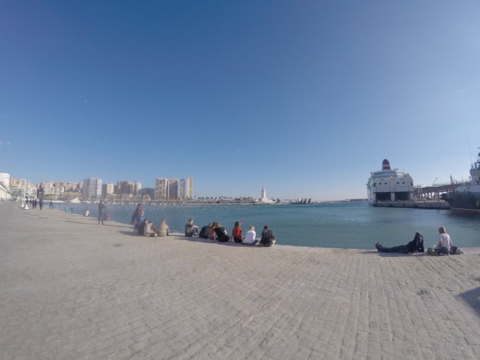 O que fazer em Mlaga Espanha - Porto de Mlaga