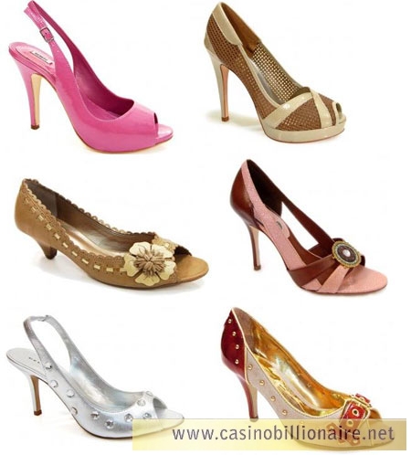 O requinte dos peep toes