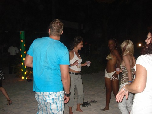 Punta Cana - festa na praia