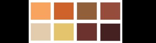 Os temas das cores do inverno 2009