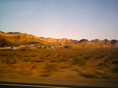 A famosa Route 66 - de Las Vegas para Grand Canyon