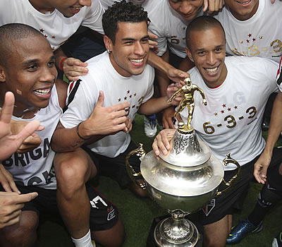 O S�o Paulo � Hexacampe�o do Campeonato Brasileiro