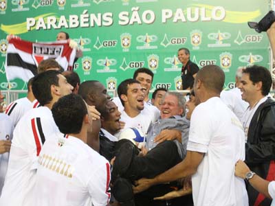 O S�o Paulo � Hexacampe�o do Campeonato Brasileiro