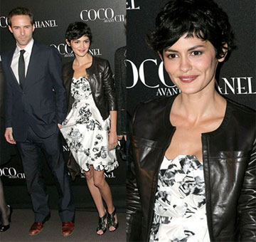 Atriz usa Chanel na pr�-estr�ia do filme sobre estilista