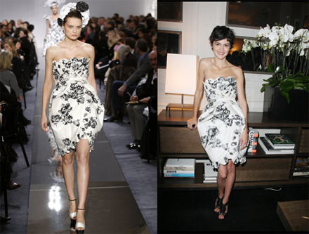 Atriz usa Chanel na pr�-estr�ia do filme sobre estilista