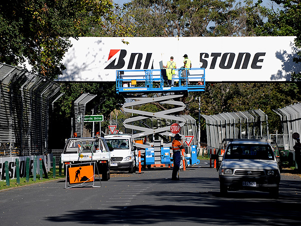 Veja como est�o os preparativos para o GP da Austr�lia